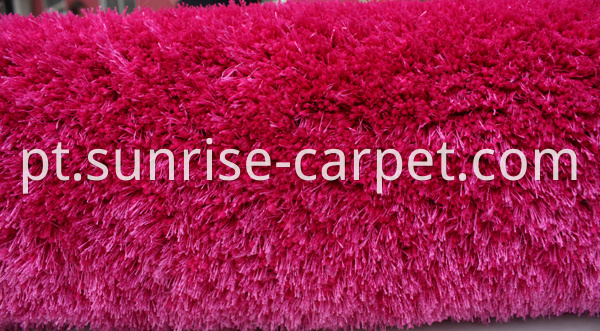 Soft Elastic & Silk Mix Shaggy Rug